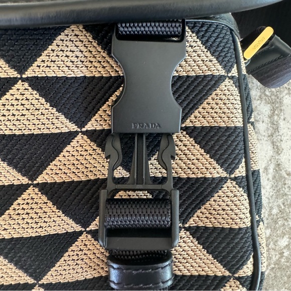 Prada Symbole Embroidered fabric/leather bag - Picture 10 of 16